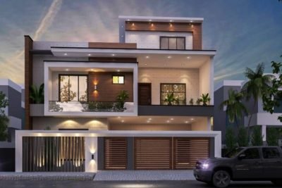Homedesigns411_ I will do 3d amazing front elevation in 3ds max with vray render for $30 on fiverr_com